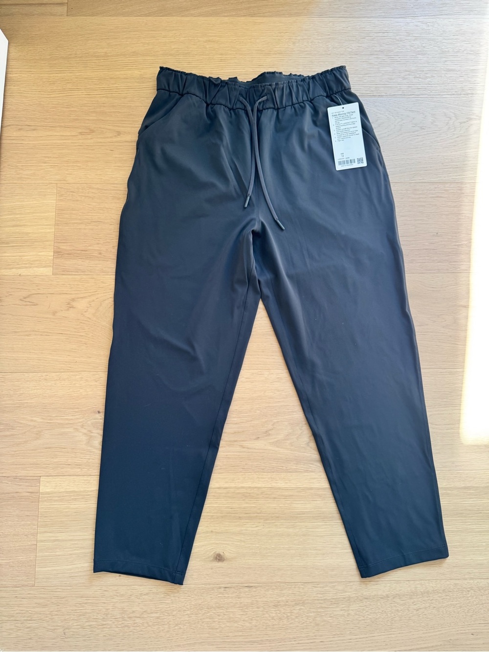 Women’s Black Drawstring Casual Pants